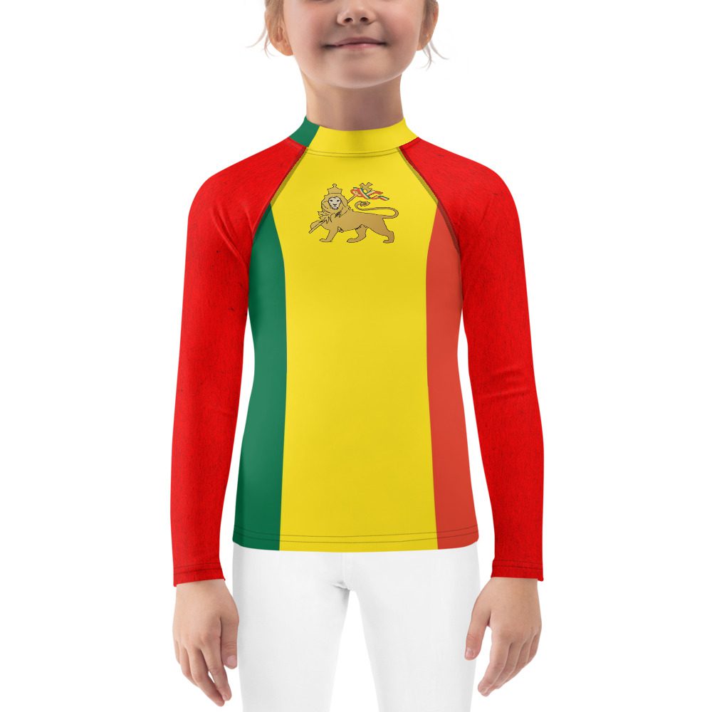 Lion of Judah Brand Kids Rash Guard