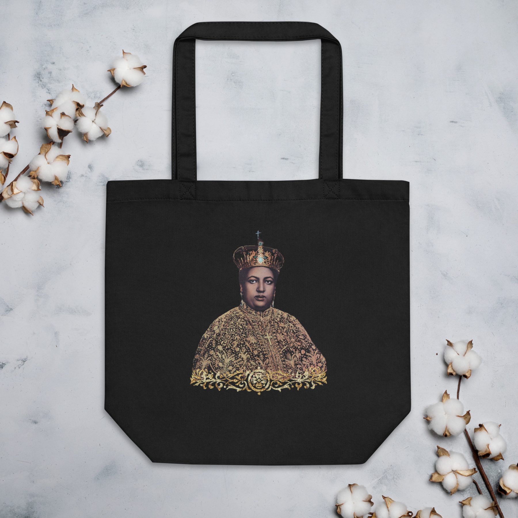 Golden Empress Menen Eco Tote Bag