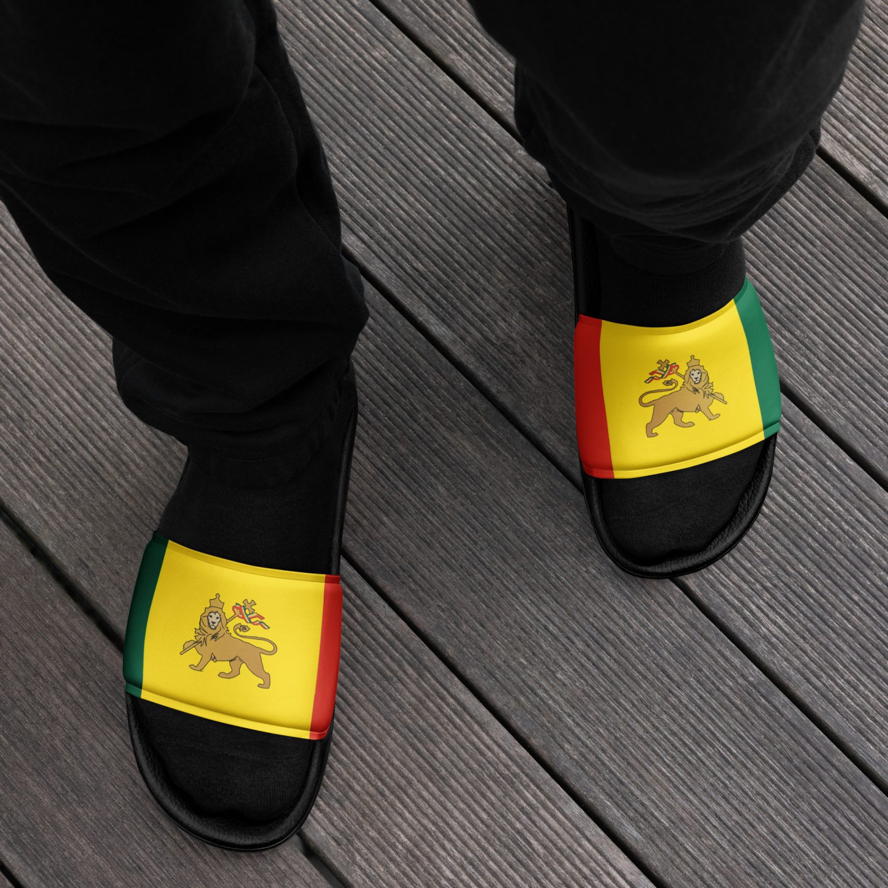 Lion of Judah Brand Men’s slides