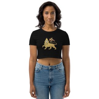 Lion of Judah World Organic Crop Top