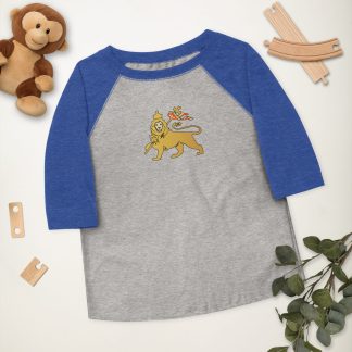 Lion of Judah World Toddler baseball shirt