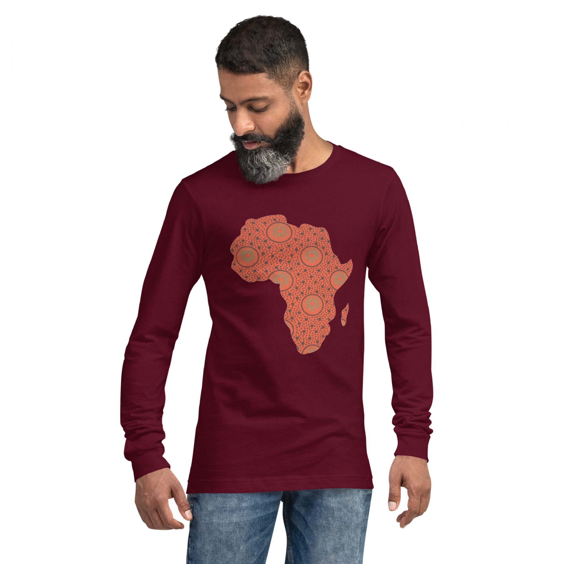 AFRIKA5V Unisex Long Sleeve Tee