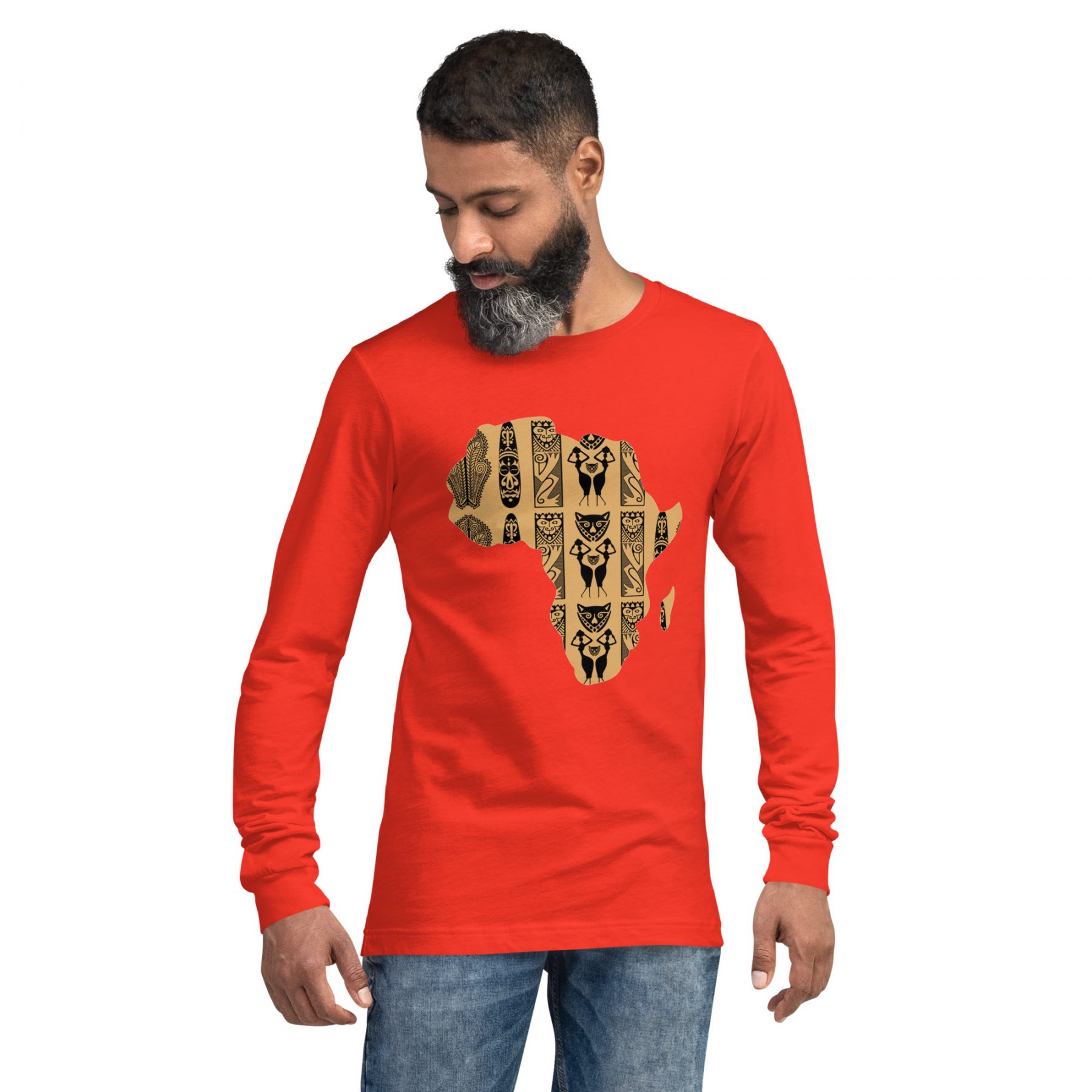 AFRIKA10V Unisex Long Sleeve Tee