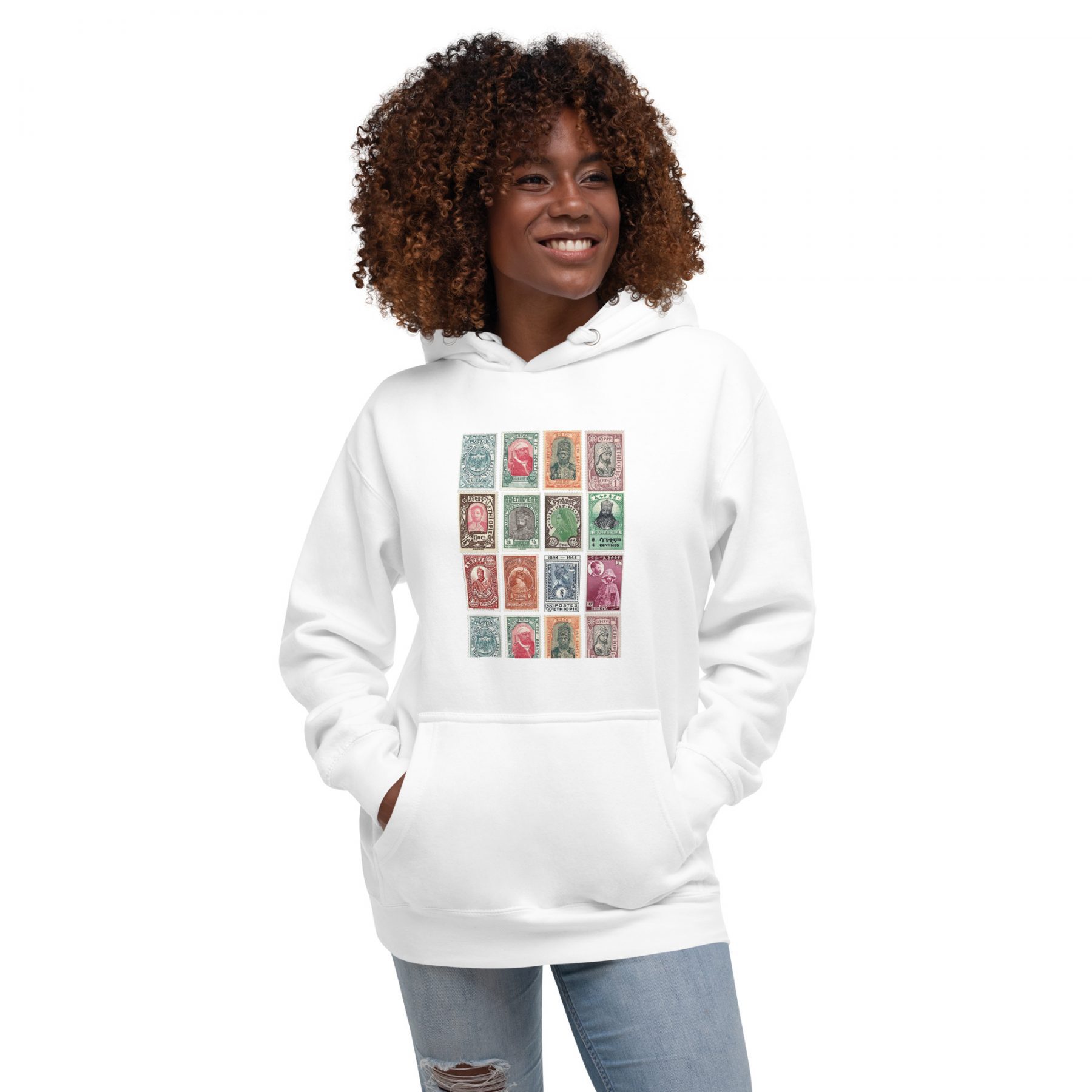 Royal Stamps Unisex Hoodie