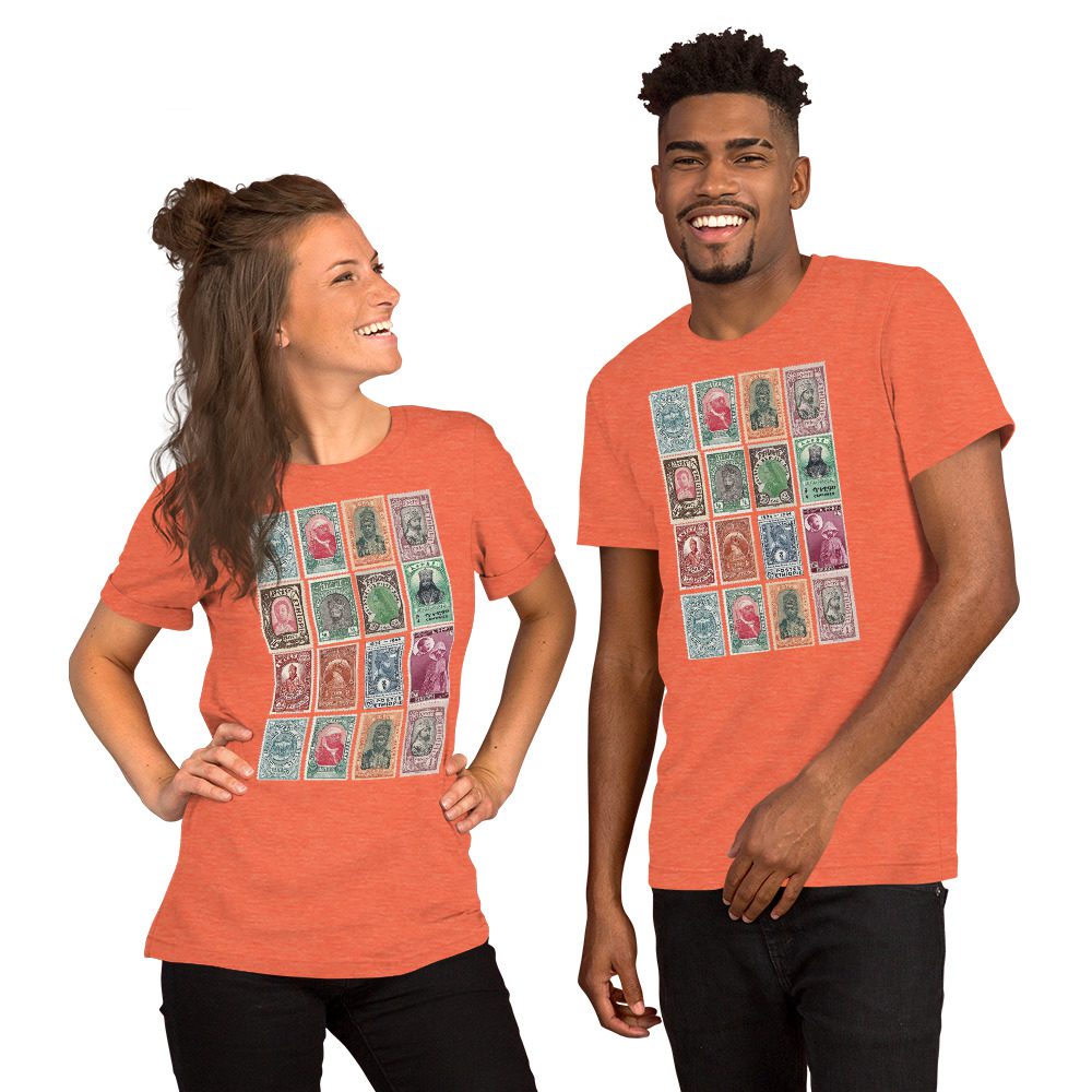 Royal Stamps Unisex t-shirt