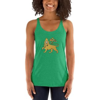 Lion of Judah World Women's Racerback Tank