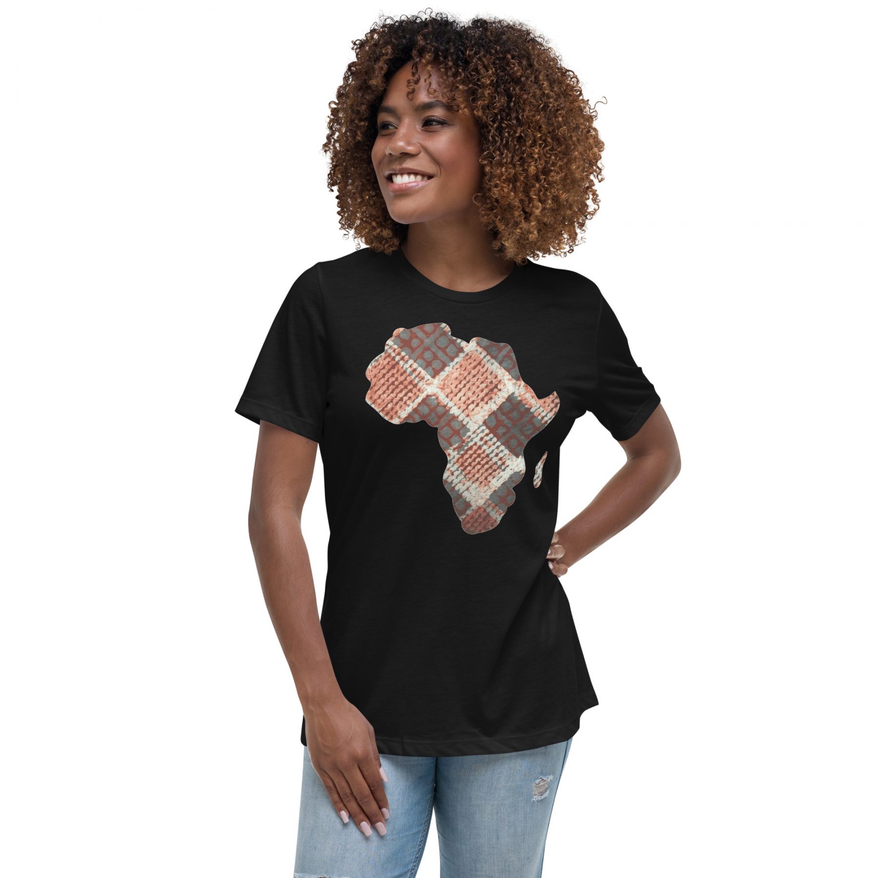 AFRIKA7V Women's Relaxed T-Shirt